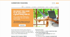 Desktop Screenshot of careerdevcoaching.com